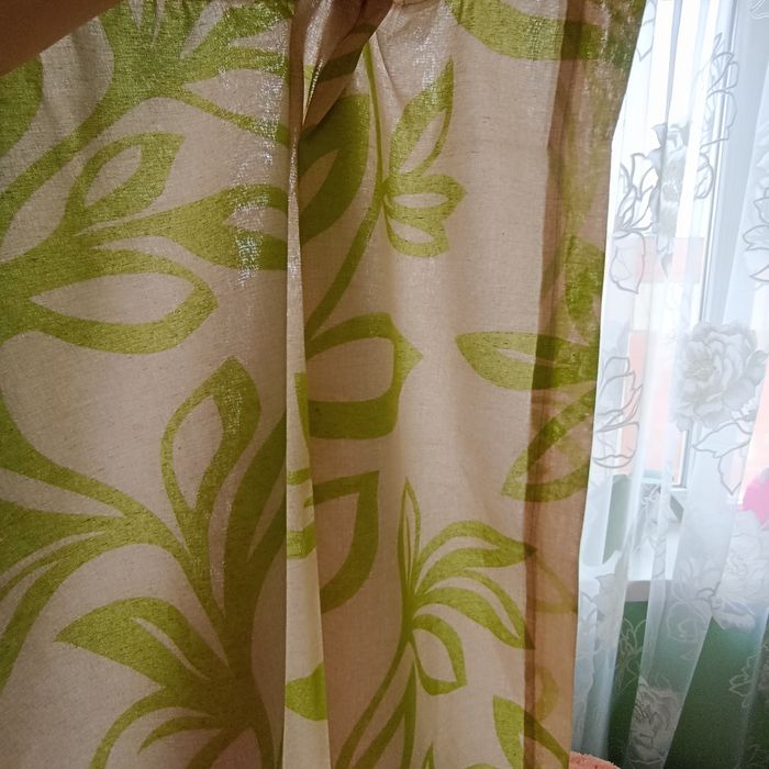 Комплект з двох штор