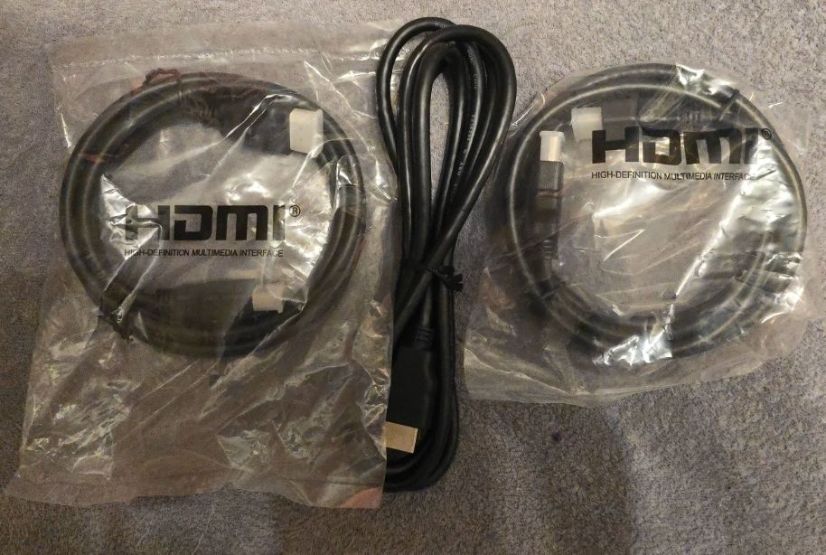 Kabel przewód połączeniowy HDMI - HDMI 4K 1.2-1.5m NOWY