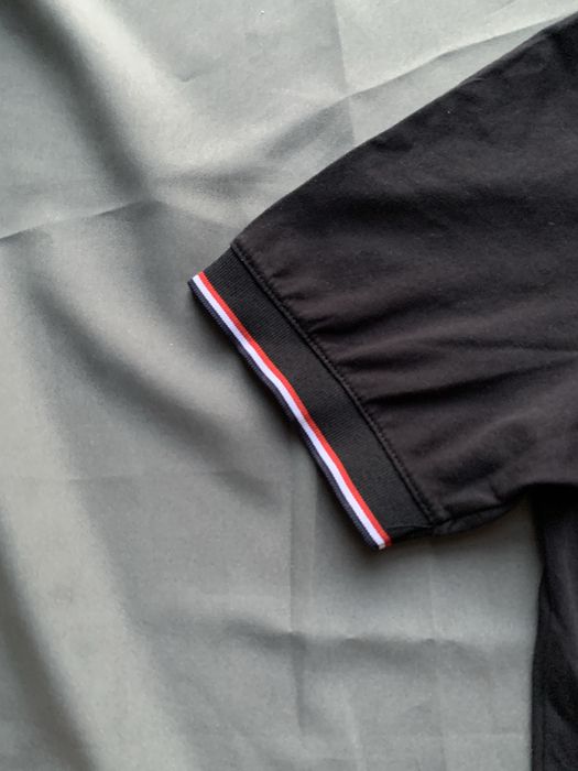 Поло Moncler чорне, стан ідеал (L/XL)
