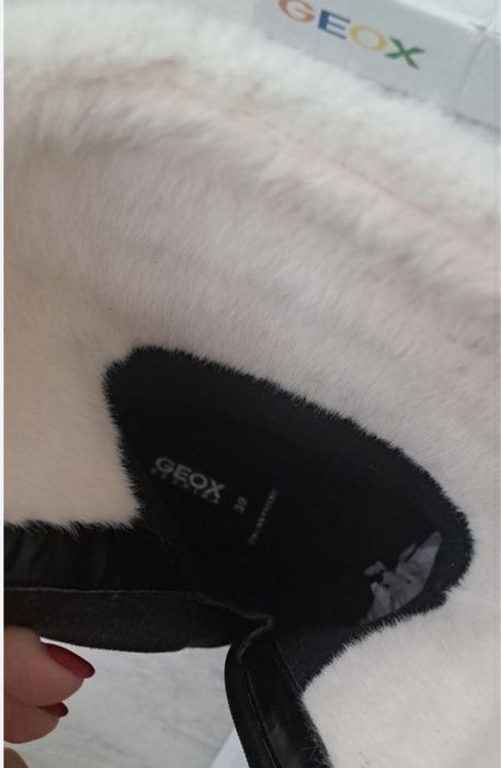 Сапоги Geox 38-39-25,5 см -Натуральна шкіра/без комісії