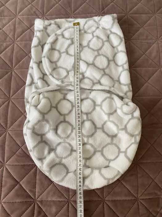 Флісова пелюшка-кокон для новонароджених