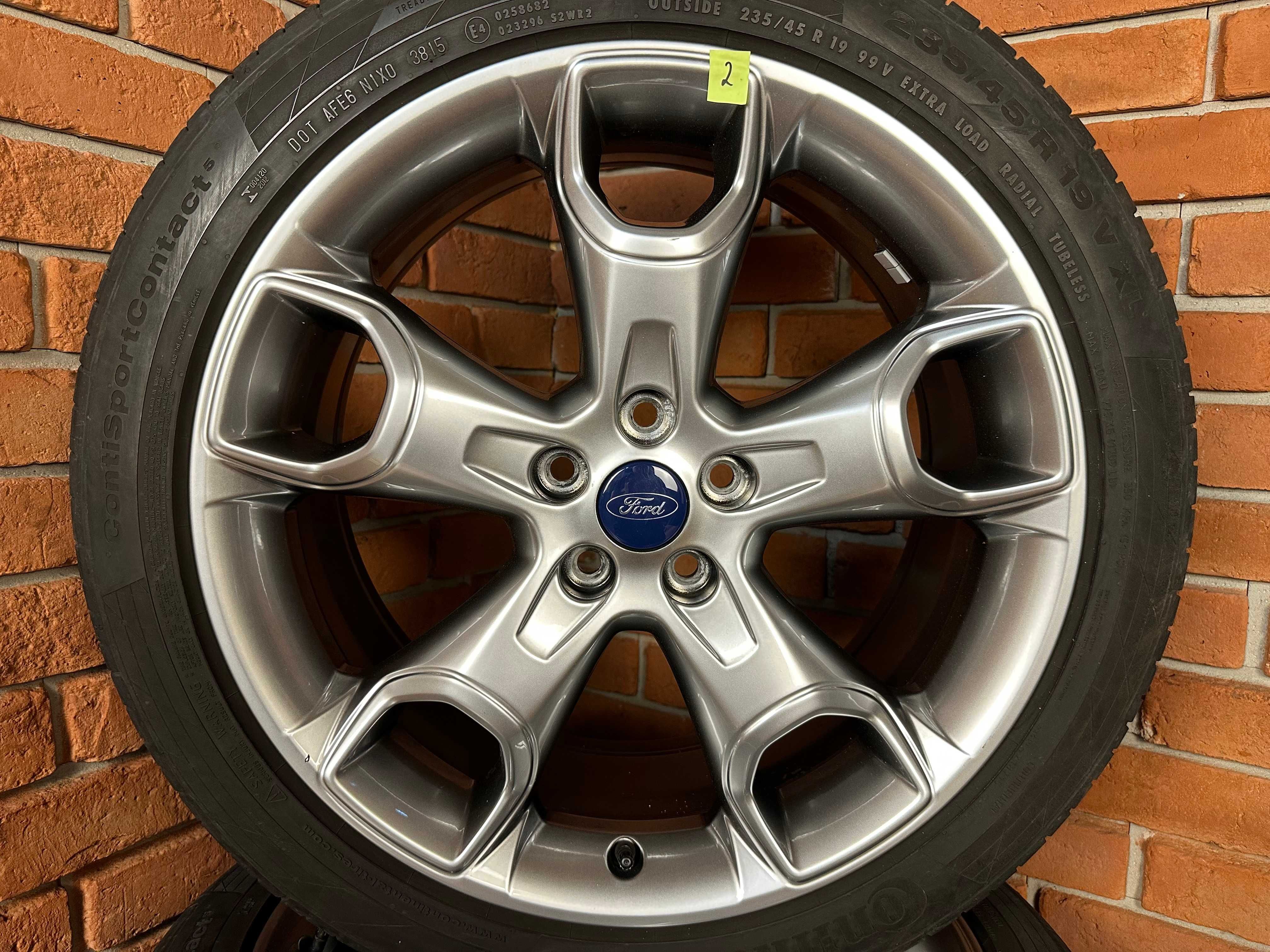 Koła Felgi 19 5x108 Ford Kuga,S-MAX,GALAXY Czujniki TPSM
