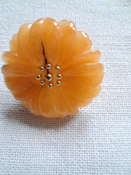 Срібло , топаз, гранат, агат