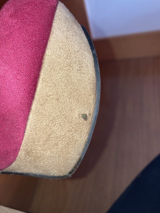 Sapatos compensados