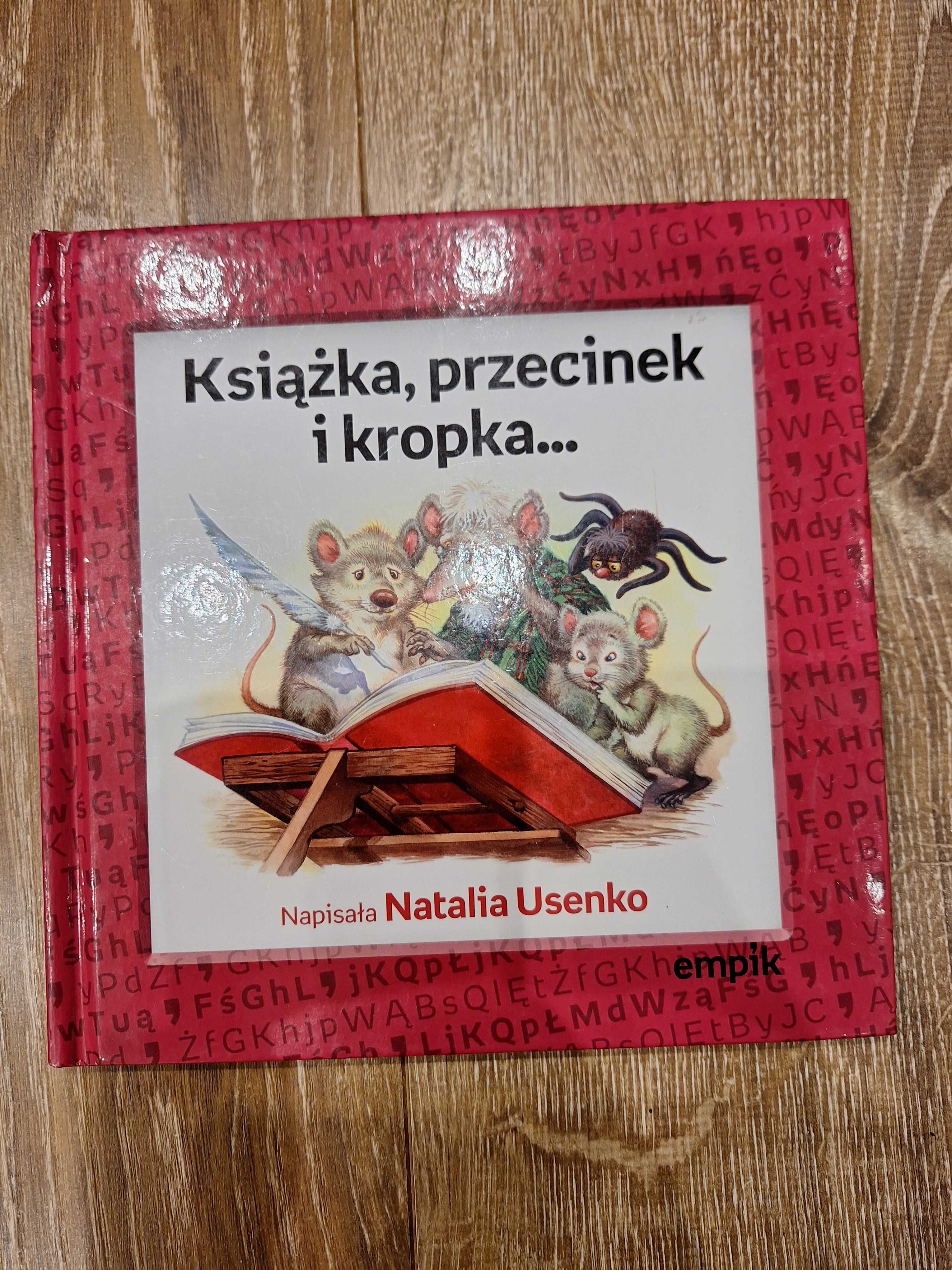 Książka, przecinek i kropka...