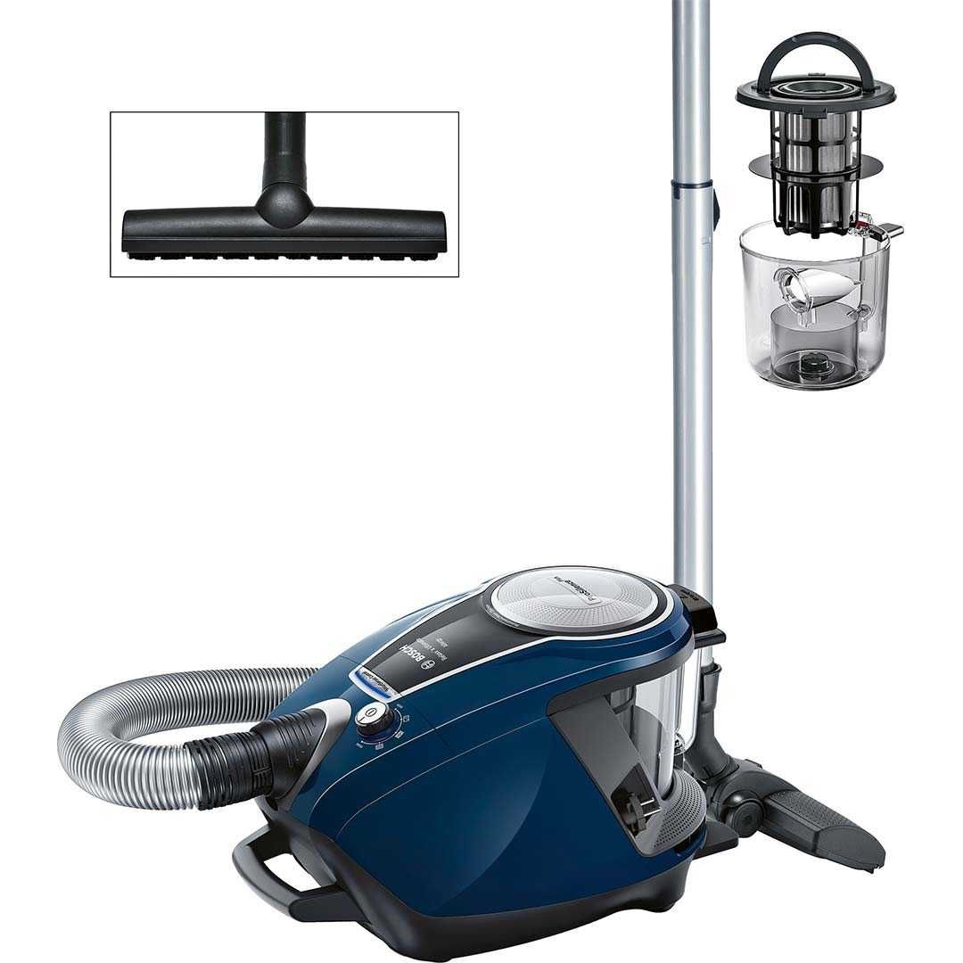 Пилосос безмішковий Bosch Series 8 ProSilence Blue BGS7RCL