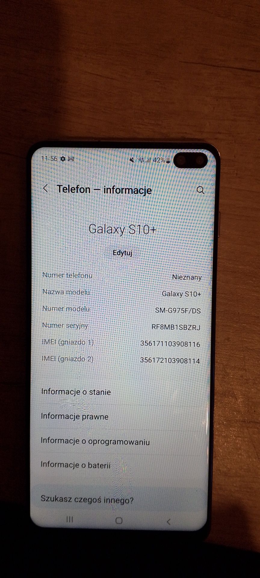 Sprzedam Samsung 10 plus