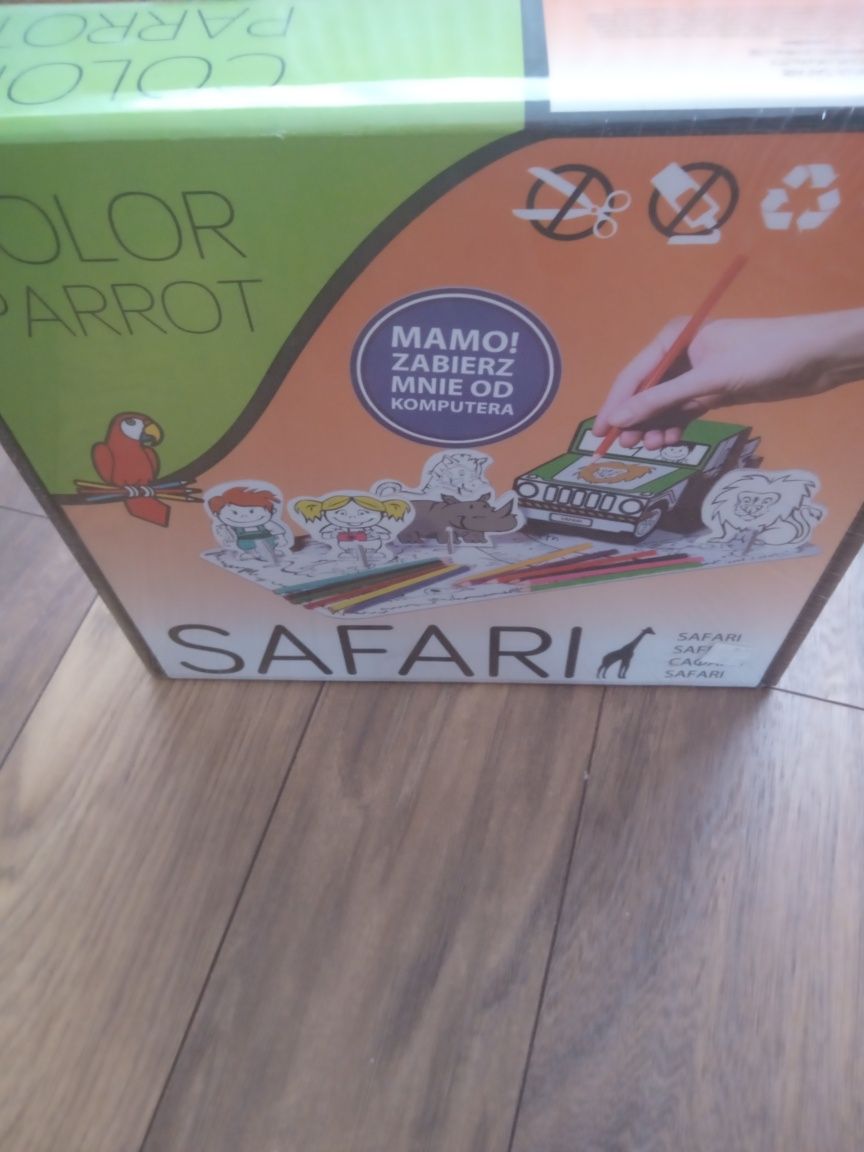 Zestaw kreatywny safari dla dzieci