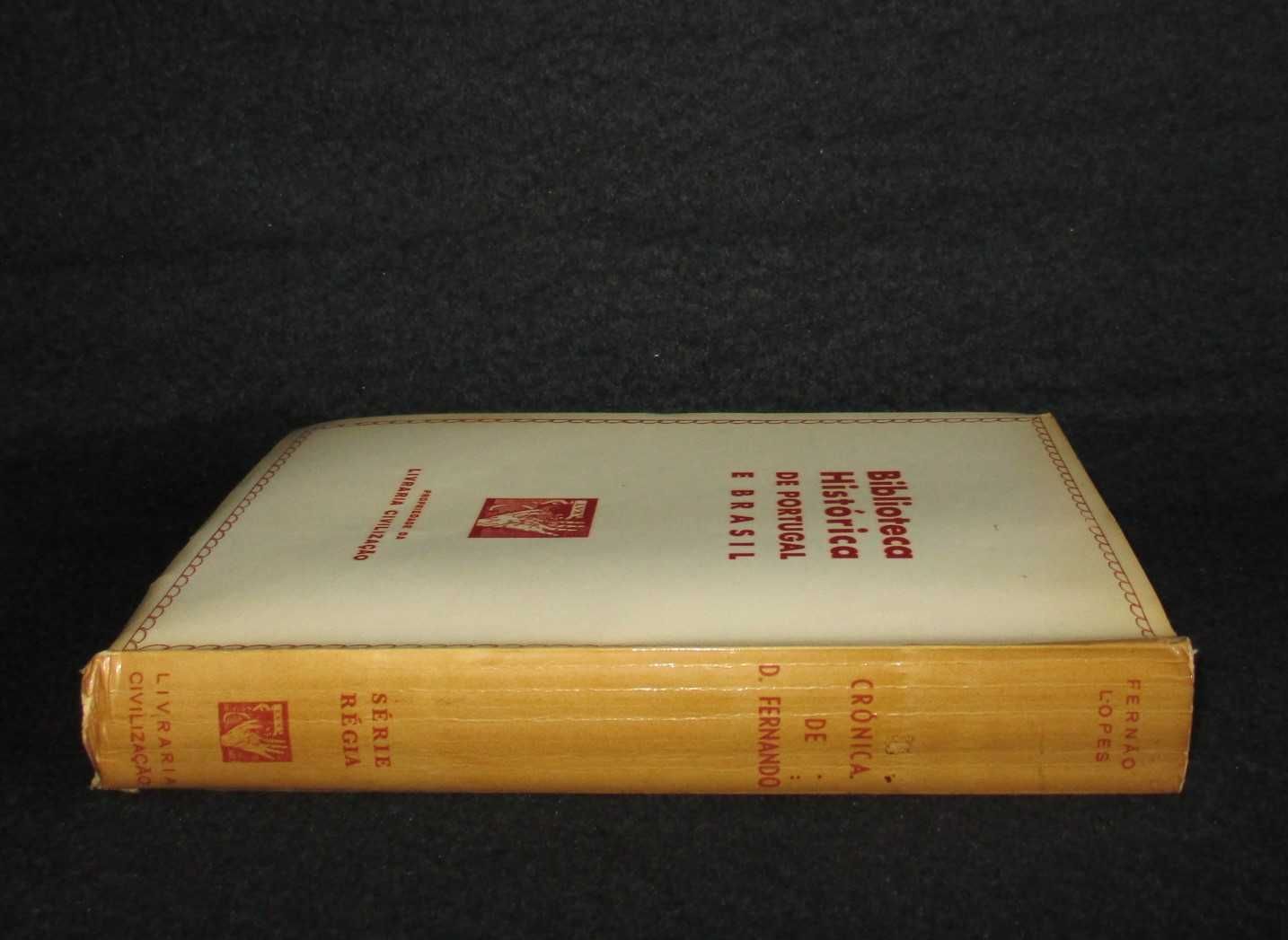 Livro Crónica de D. Fernando Fernão Lopes Série Régia