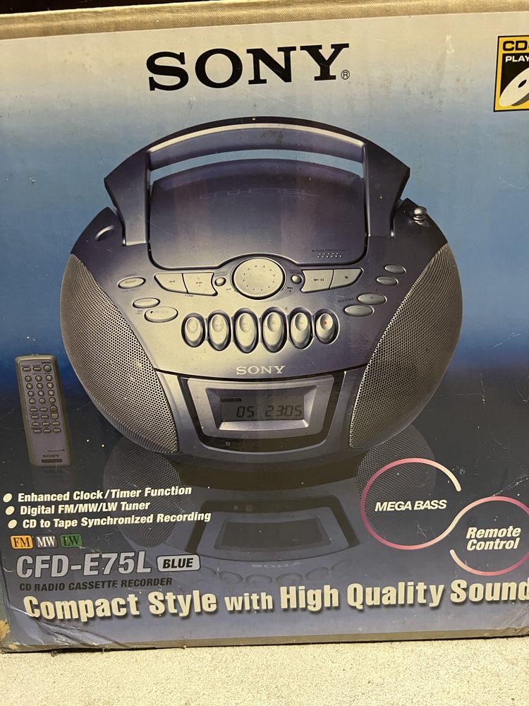CD Radio Cassete Sony