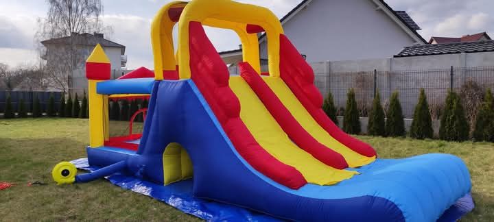 Wynajmę Dmuchaniec zamek podwójna zjeżdżalnia