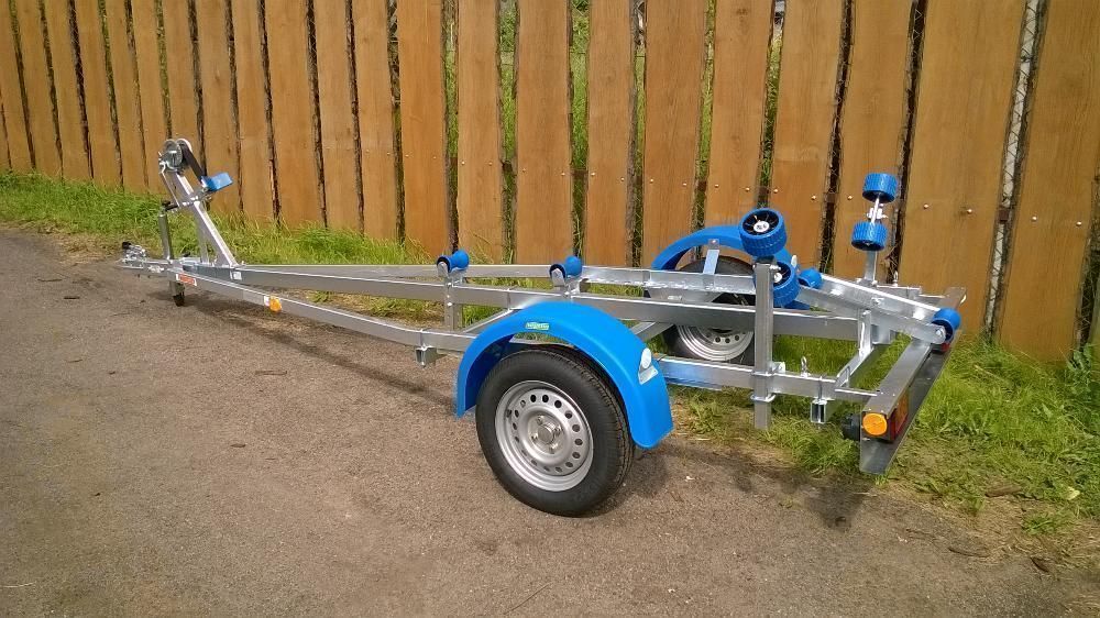 Przyczepa  5m Neptun mocna zestaw 750DMC transport