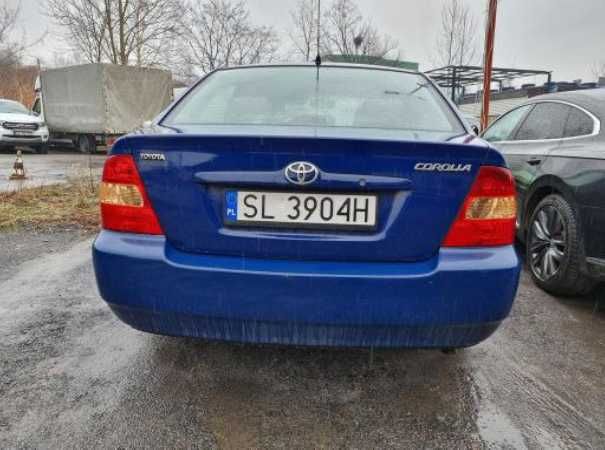 Syndyk sprzeda z wolnej ręki samochód osobowy Toyota Corolla Sedan