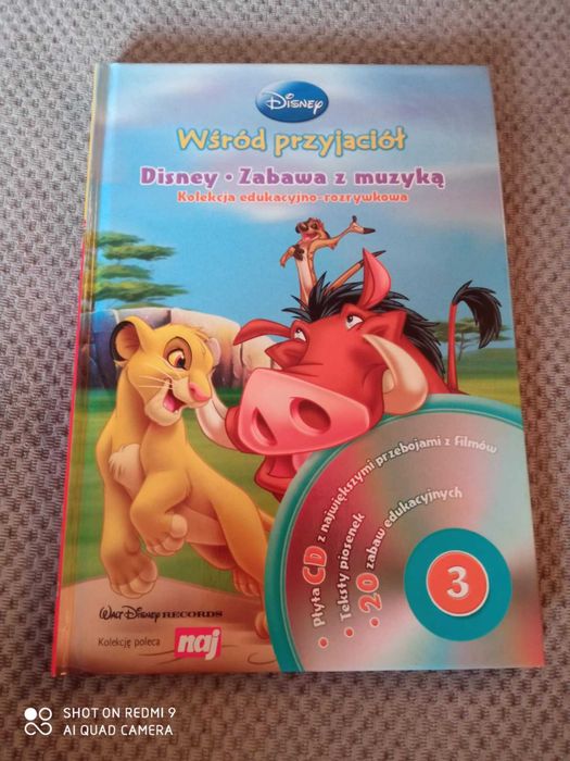 Tom 3 Wśród Przyjaciół CD Disney