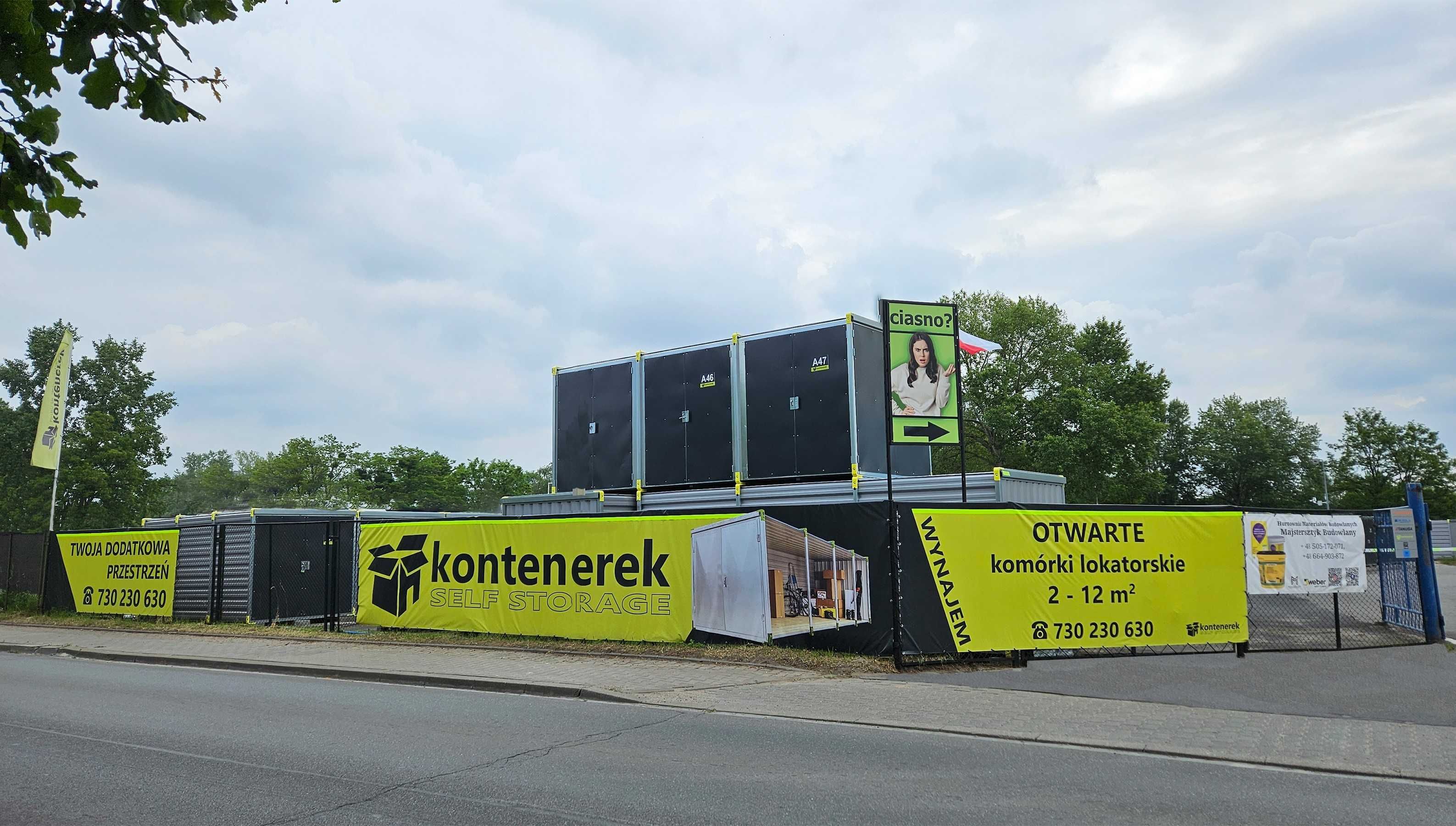 - 2m2 - Kontener/magazyn/komórka  - Self Storage Wrocław Swojczyce -