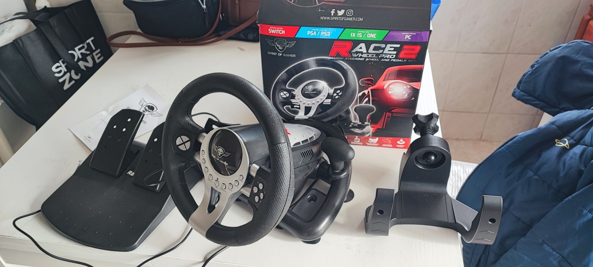 Volante Race  Weel pro2 para PS4, PC, Xbox, Switch