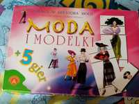 Moda i modelki układanka planszowa