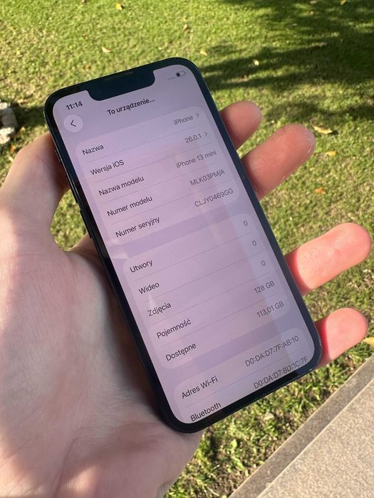 Iphone 13 mini 128 gb 100% kondycja