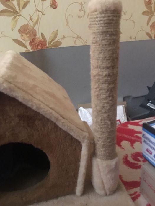 Дом для кота домік для котика, кігтеточка