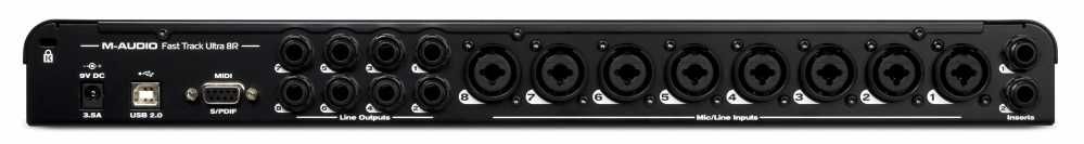 Interface Audio: M-Audio Fast Track Ultra 8R