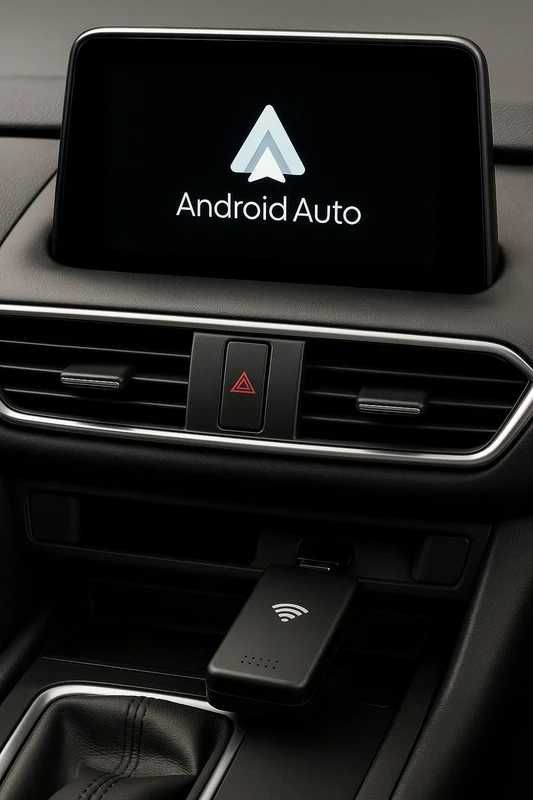 Android Auto & CarPlay Wireless Transforme Cabo em Ligação Sem Fios