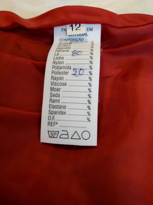 Vestido de Natal para bebé 12 meses