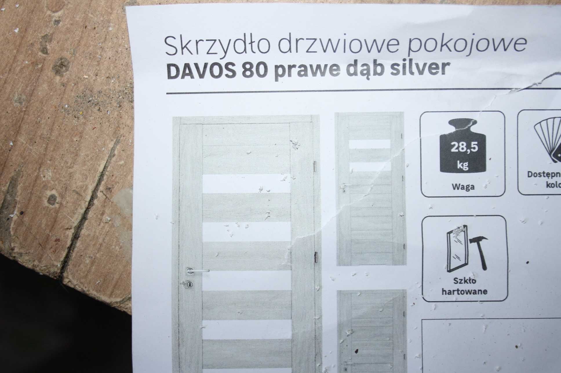 drzwi wewnętrzne z futryną