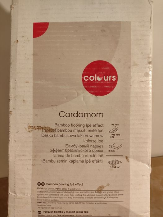 Panele bambusowe Colours Cardamom Ipé – 11 paczek, 11,59 m²