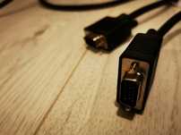 Kabel VGA do monitora rzutnika 15 metrów 2x meski