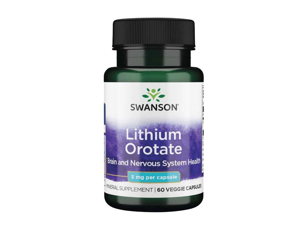 Swanson orotan litu 60 kaps