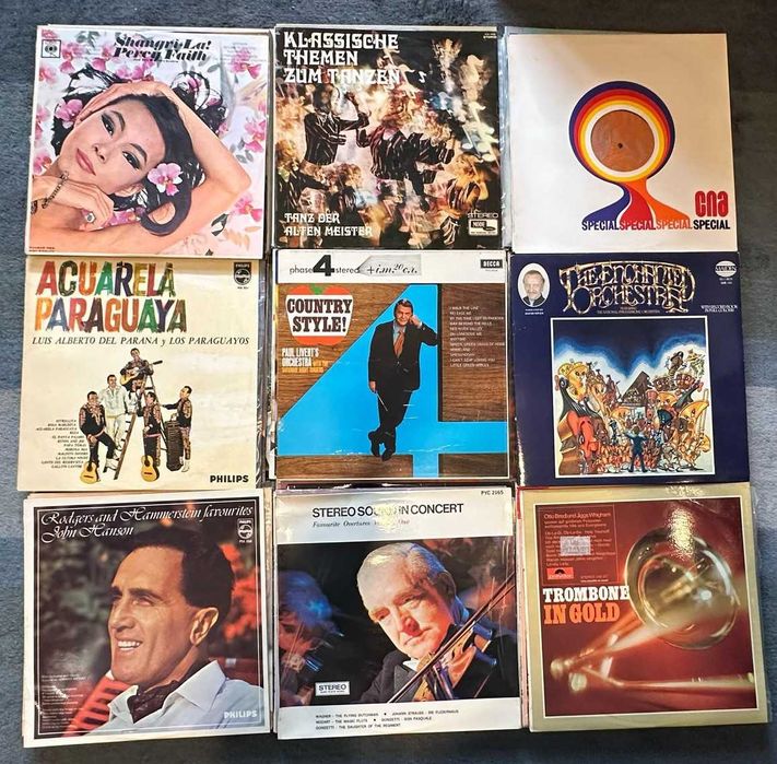 Lote 04 - 72 discos de vinil Lp's - Musica Clássica