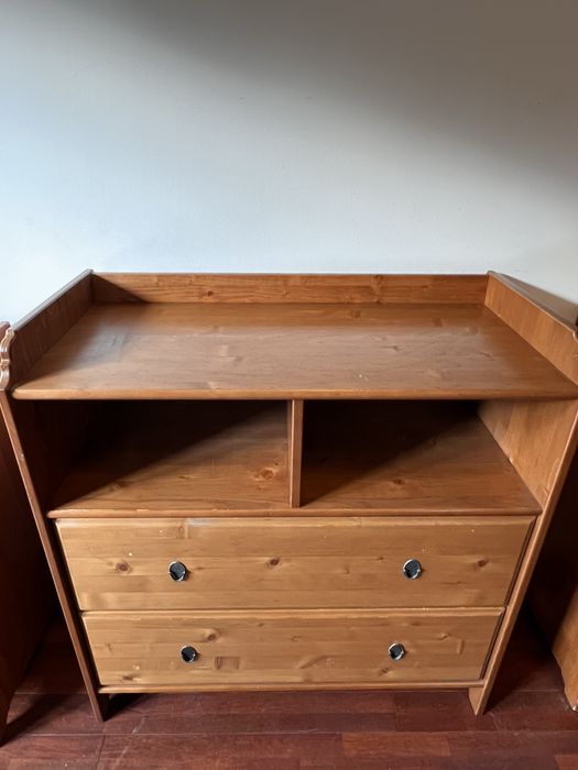 Komoda IKEA Leksvik - drewno sosnowe