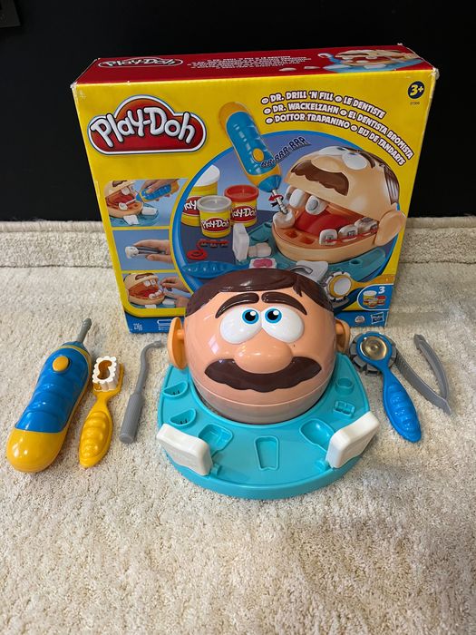 Hasbro Play-Doh Dentysta zestaw dentystyczne wiertło na baterie