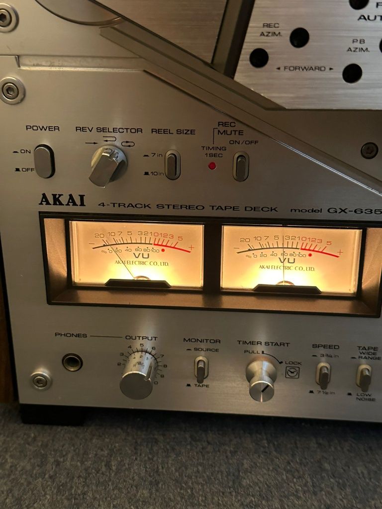 Magnetofon Szpulowy AKAI gx-635d