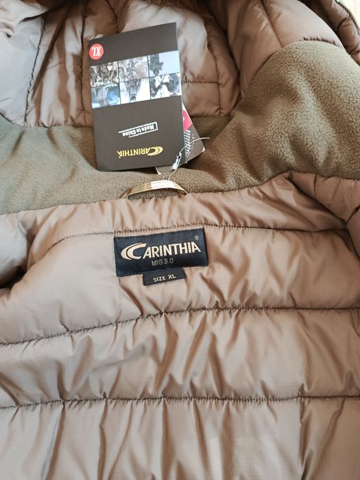 Куртка  Carinthia mig 3.0 зимова тактична мультікам