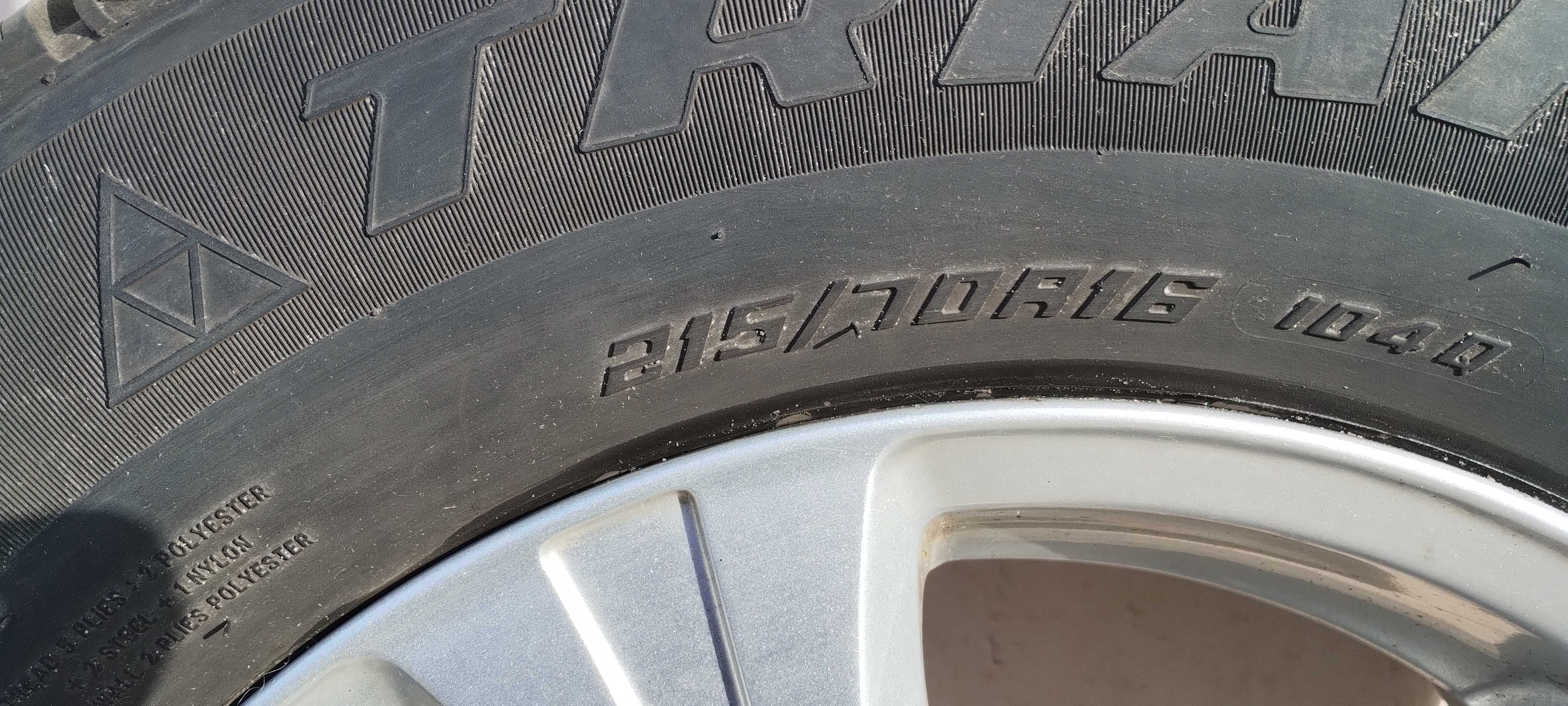 Колеса 215/70 R16