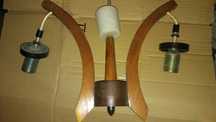 Lampę sufitową i lampa boczna