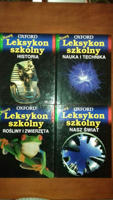 Nowy leksykon szkolny Oxford 4 tomy