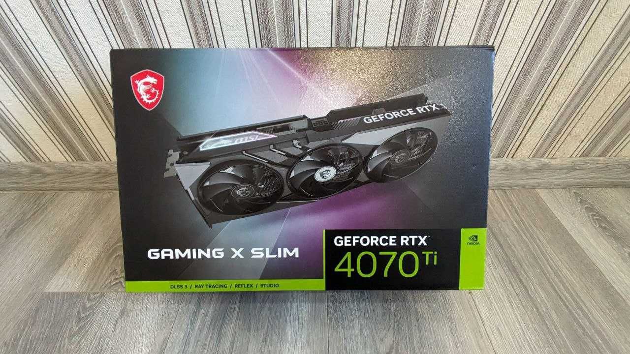 Видеокарта MSI GeForce RTX 4070 Ti GAMING SLIM 12GB