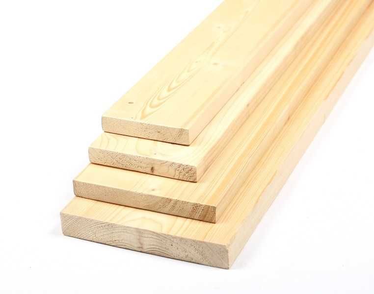 Deska czterostronnie strugana 24x146mm jakość AB-VEH świerk