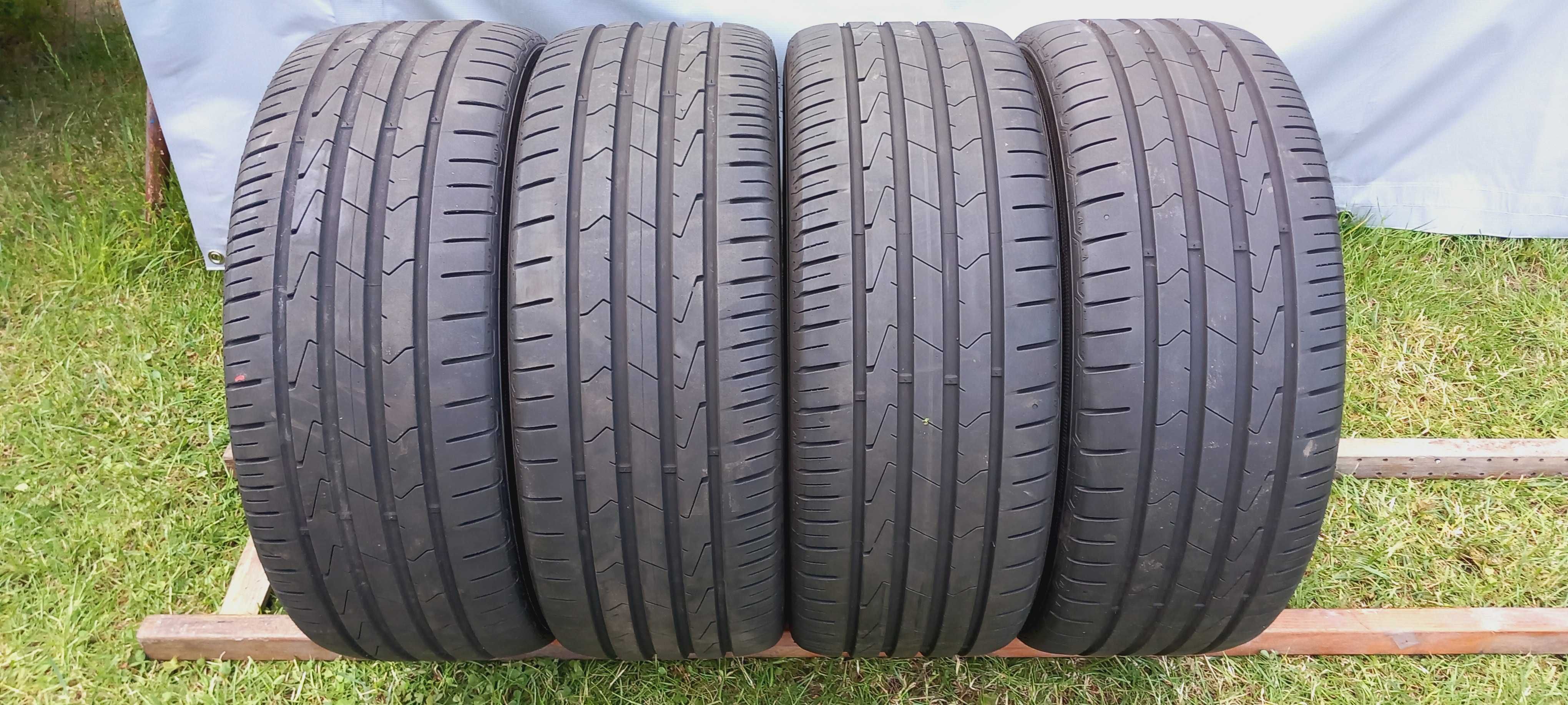 Opony lato 4x HANKOOK 225/45R17 91Y , 2019r. Stan bdb