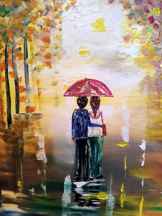 Óleo sobre tela, original, dimensões 70cmx100cm