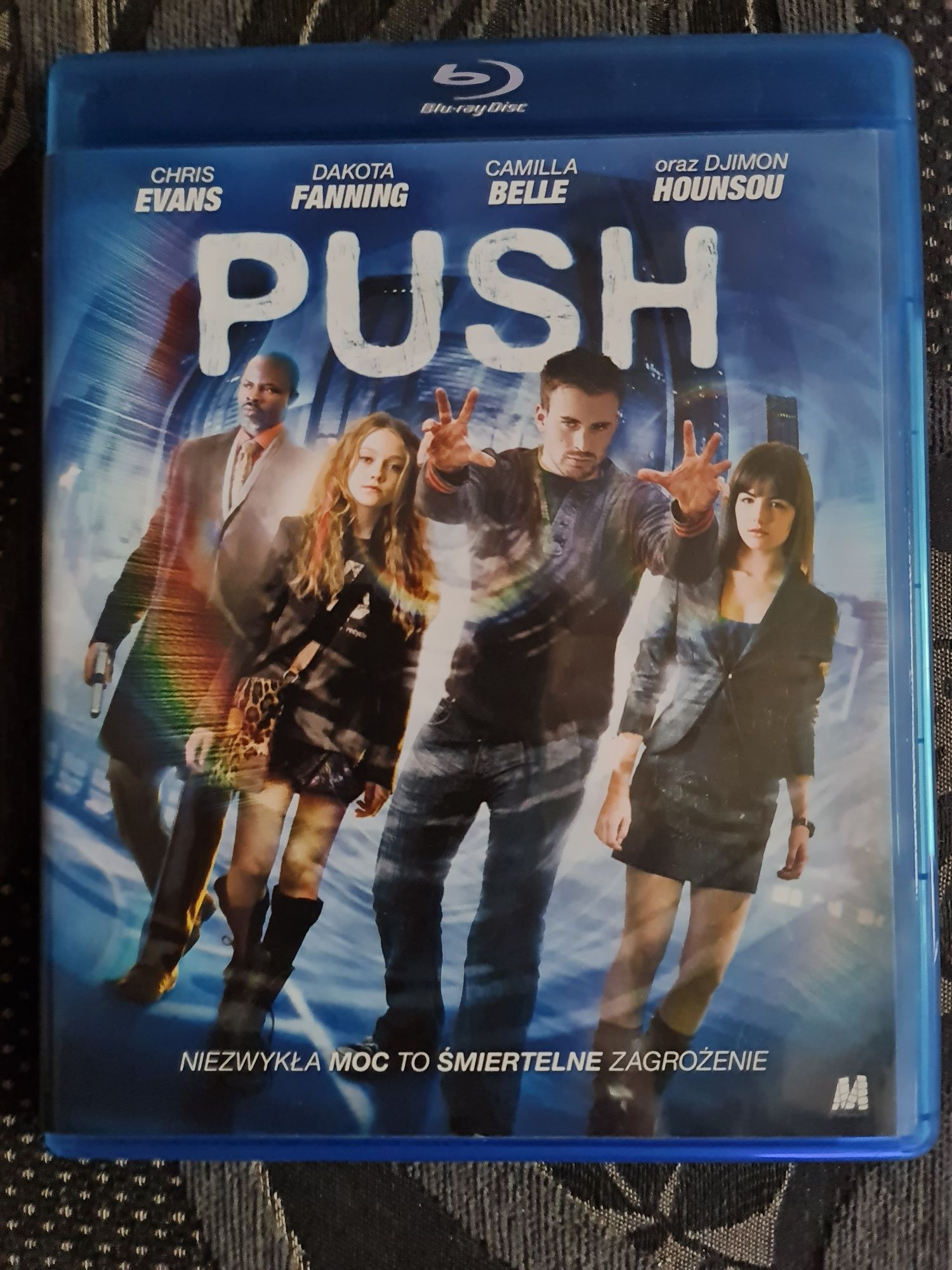 Push film na płycie Blu-ray