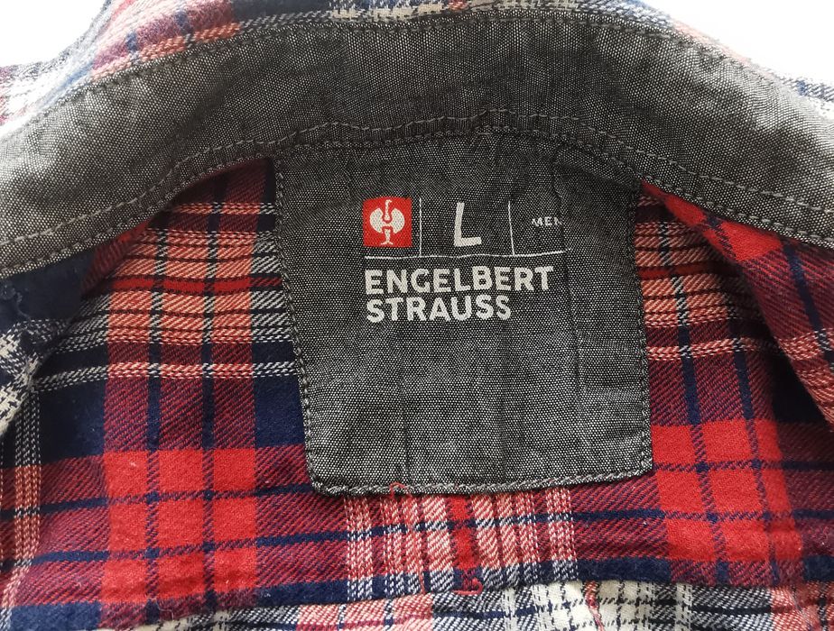 Bawełniana koszula Engelbert Strauss, rozm L
