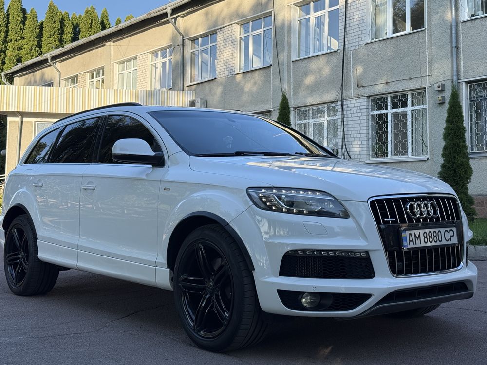 Ауді q7 Sline  в повній комплектації