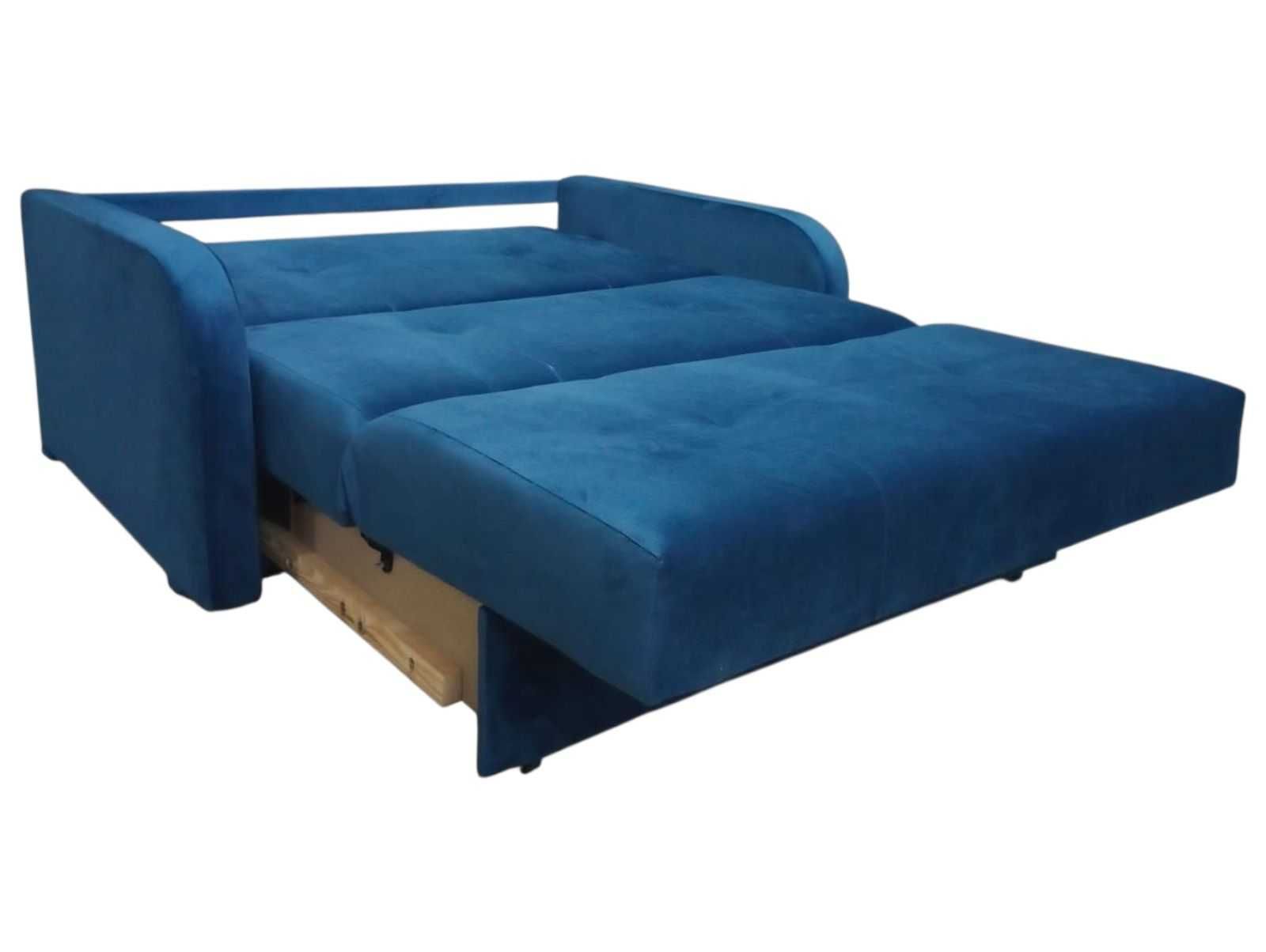 Sofa rozkładana z pojemnikiem Kanapa funkcja spania pojemnik OLIWIA