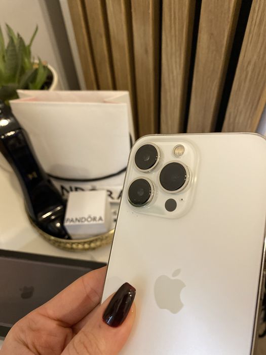 Apple Iphone 13 pro 128GB bialy, stan swietny! Odbior osobisty!