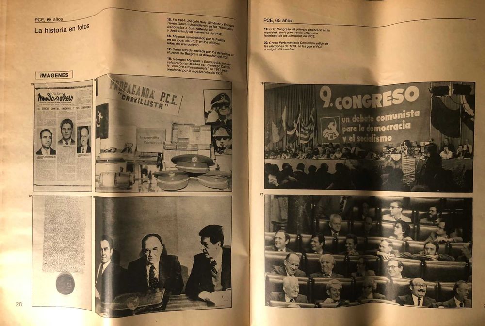 Revista Biblioteca Mundo Obrero – PCE 65 AÑOS – Nº2 - Abril 1985