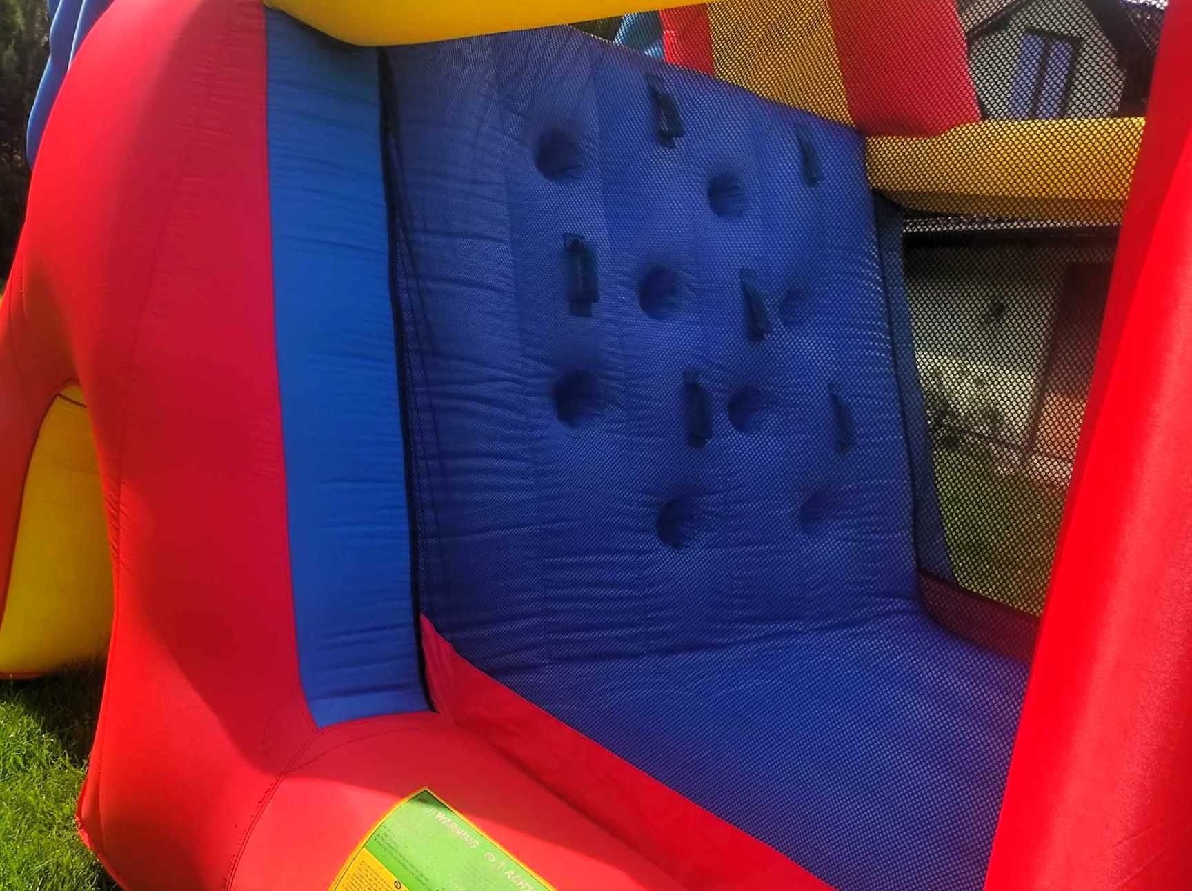 Dmuchaniec Wynajmij zamek z trampoliną i podwójną zjeżdżalnią impreza