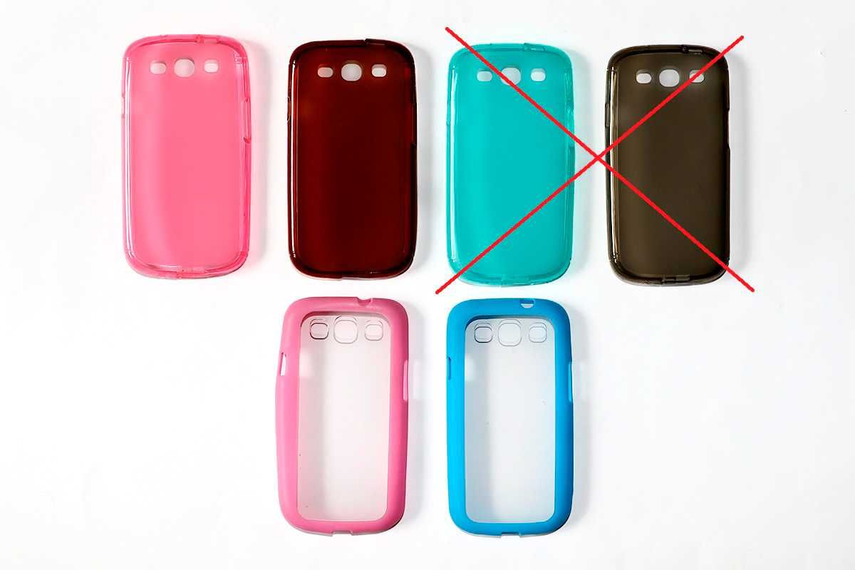 Etui silikonowe case plecki obudowa Samsung S3 S4 S5